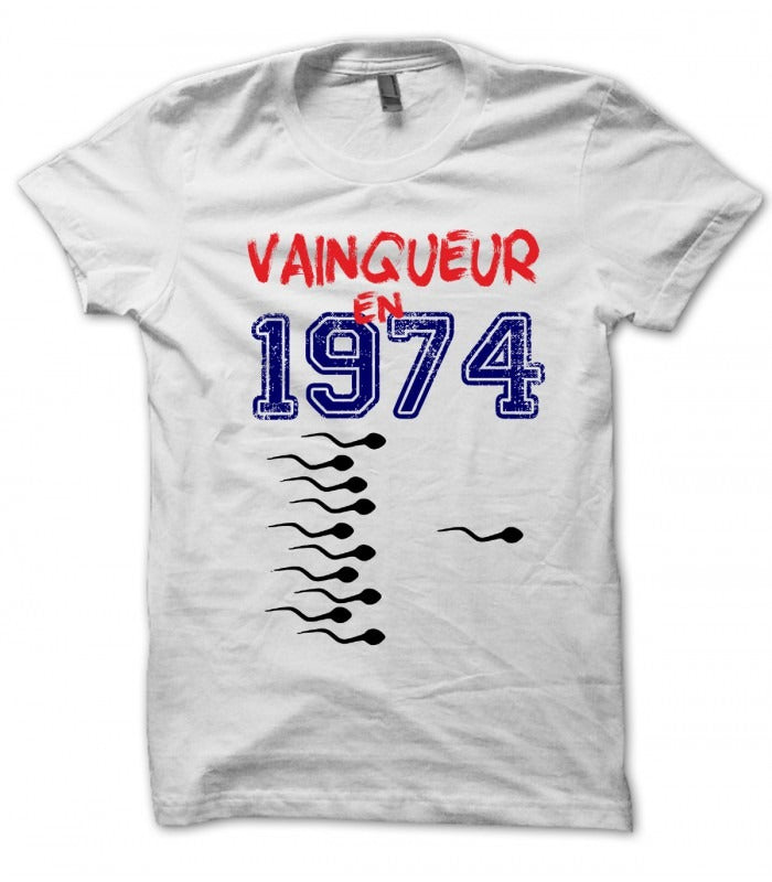 Tshirt - Vainqueur en...