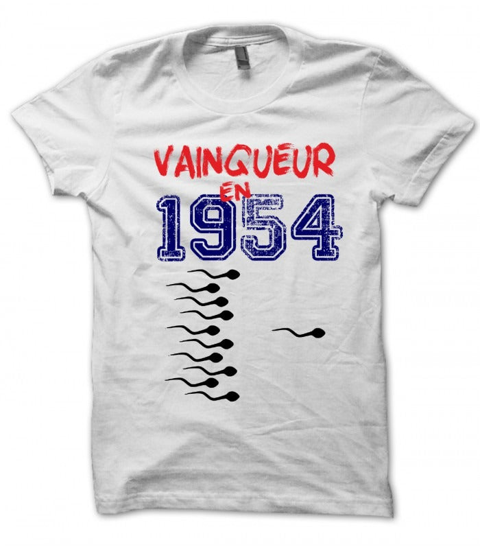 Tshirt - Vainqueur en...