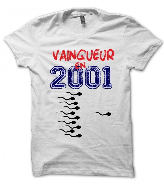 Tshirt - Vainqueur en...
