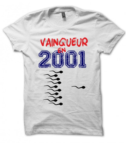 Tshirt - Vainqueur en...